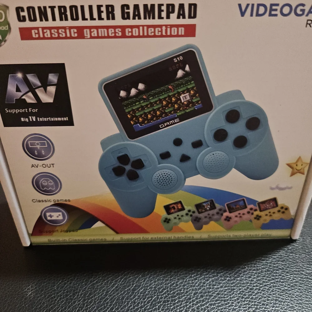 Blue Controller Gamepad - Classic Games Collection